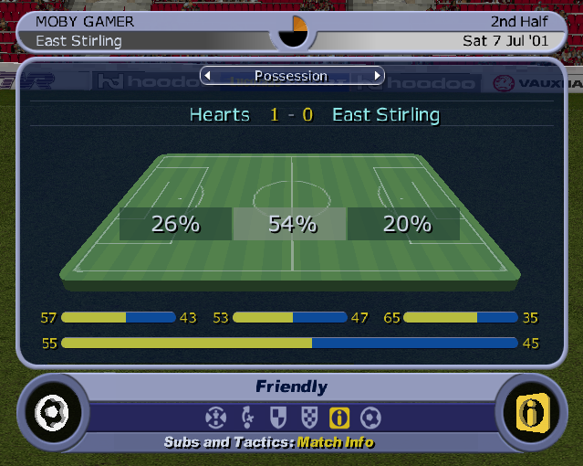 LMA Manager 2002 screenshot 5 for Playstation 2
